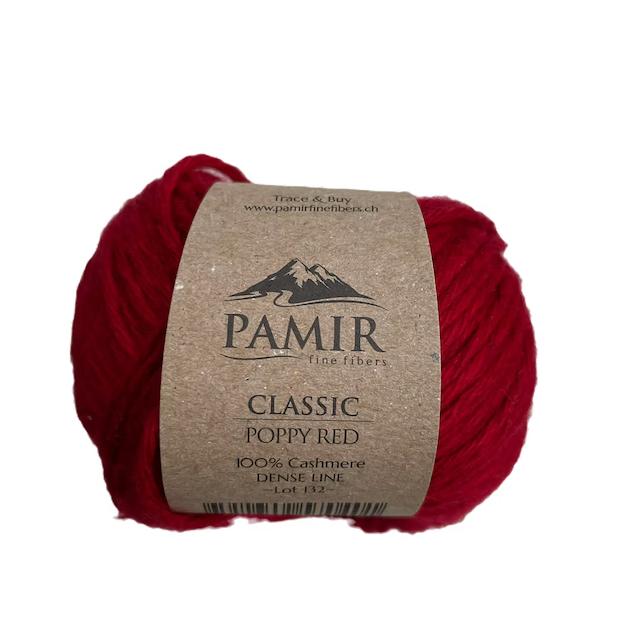 Classic Cashmere Dense line, Poppy Red