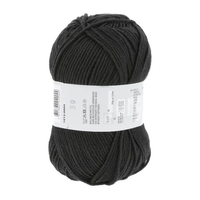 Cashmerino schwarz 50g 125m Col04 AH! - 0