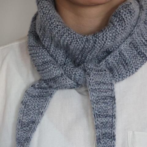 Sophie Scarf handgestrickt feilis/Cashmeredreams (Merino/Seide/Cashmere) - 1