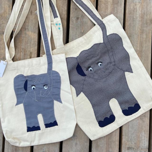 Stofftasche Elefant