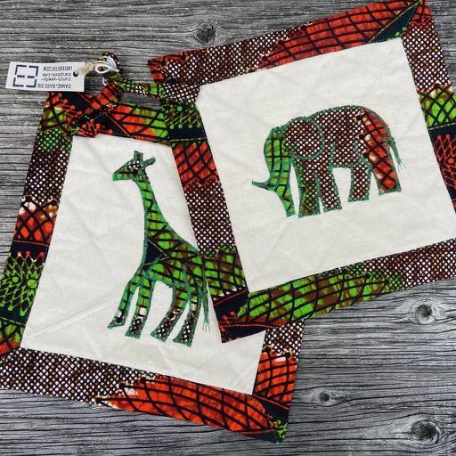 Topflappen/Pfannenblätz gross quadratisch Paar Farben diverse - 0