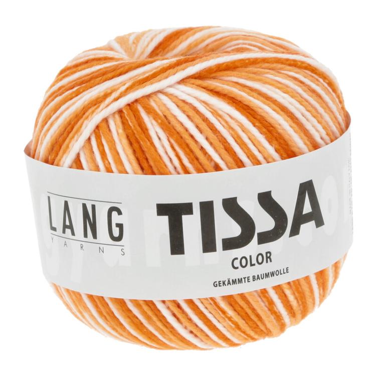 Tissa Color 80m/50g Col359 orange/weiss