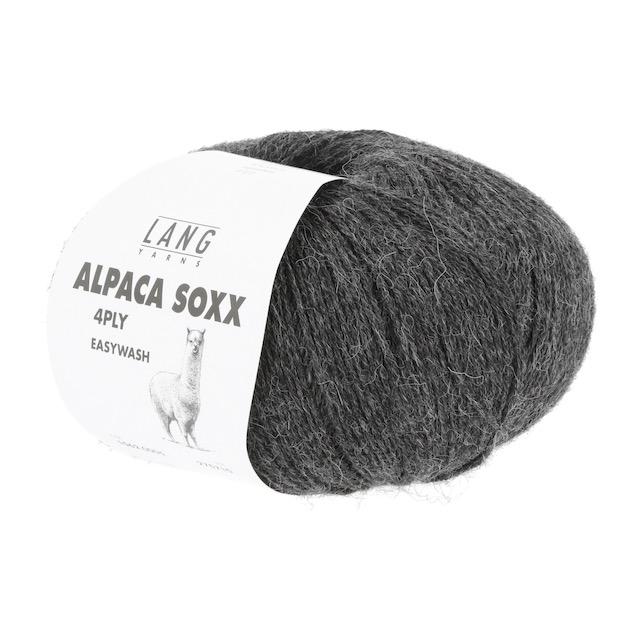 Alpaca Soxx 4-fach grau mélange 100g 390m Col05 - 1