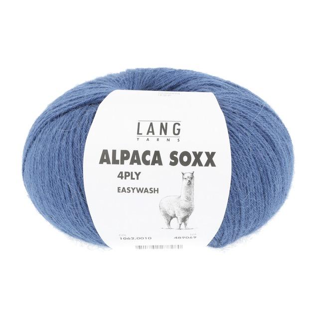 Alpaca Soxx 4-fach blau 100g 390m Col10