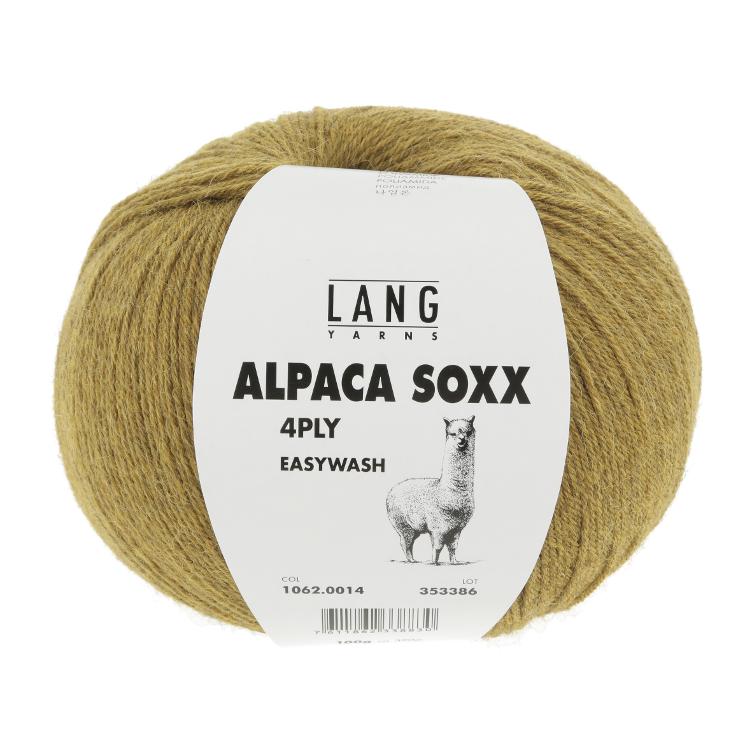 Alpaca Soxx 4-fach gelb melange 100g 390m Col14