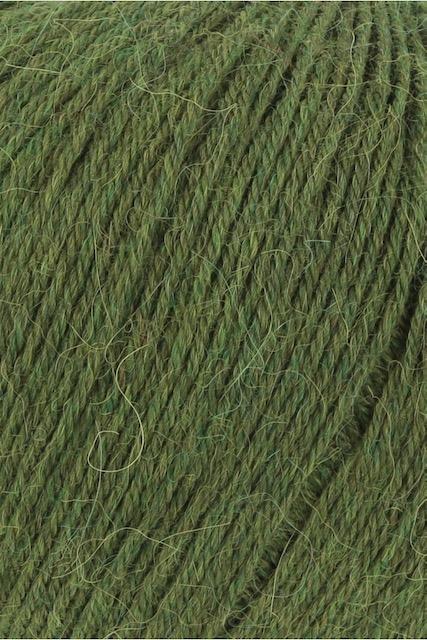 Alpaca Soxx 4-fach grün mélange 100g 390m Col17 - 0