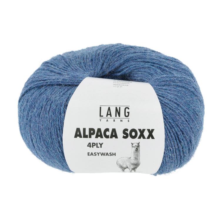 Alpaca Soxx 4-fach hellblau melange 100g 390m Col20