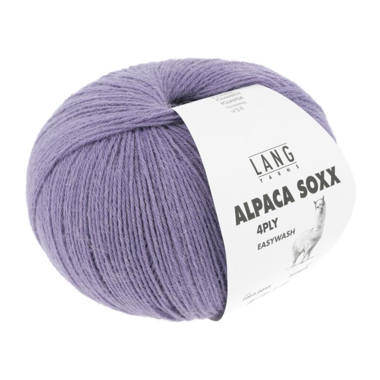 Alpaca Soxx 4-fach 100g/390m Col45 lila dunkel