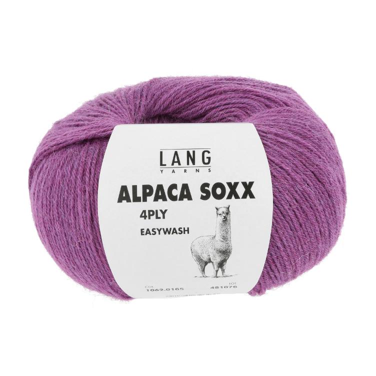 Alpaca Soxx 4-fach pink melange 100g 390m Col165