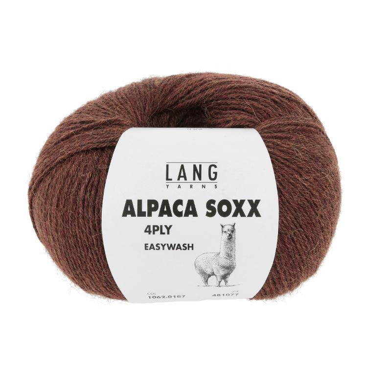 Alpaca Soxx 4-fach zimt melange 100g 390m Col167