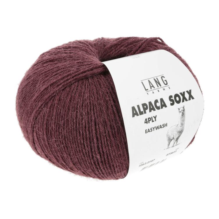 Alpaca Soxx 4-fach rosenholzdunkel 100g 390m Col187