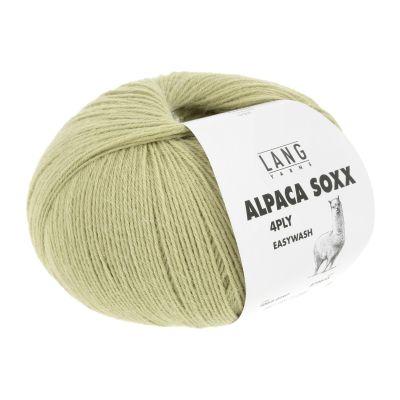 Alpaca Soxx 4-fach olive hell 100g 390m Col197