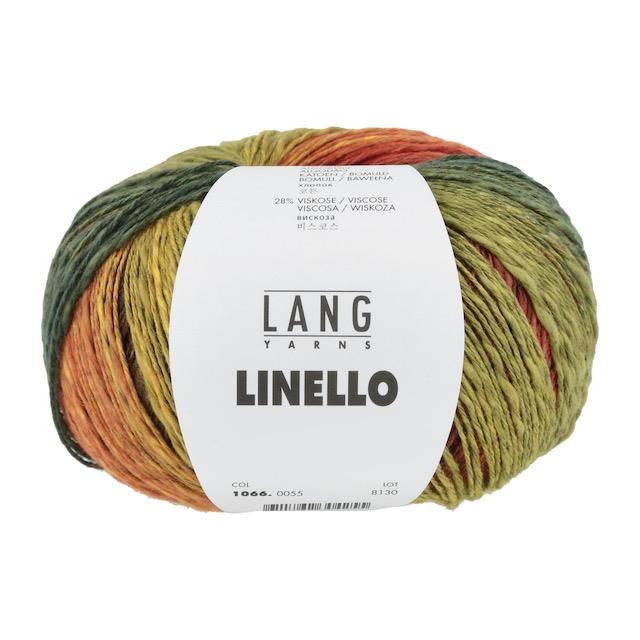 Linello grün/rot/gelb 100g 280m Col55
