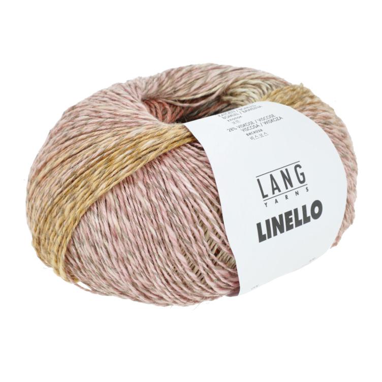 Linello rosa-lila-orange 100g 280m Col109