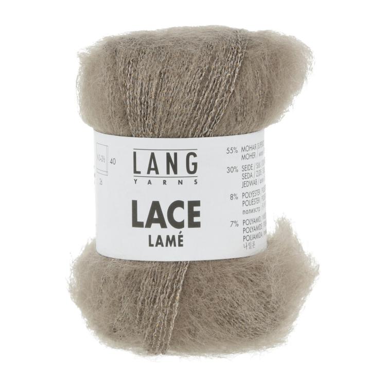 Lace Lamé Mohair camel Col39