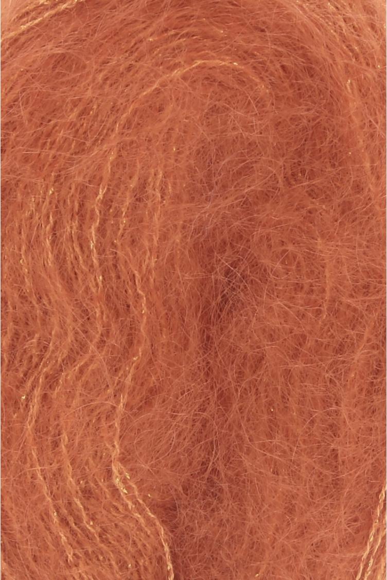 Lace Lamé Mohair orange Col59 - 1