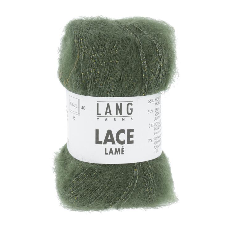 Lace Lamé Mohair olive Col98