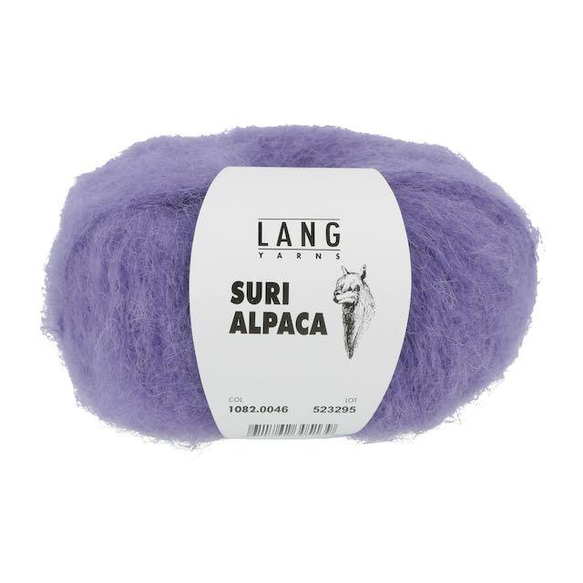 L Suri Alpaca lavendel Col46, 25g/100m