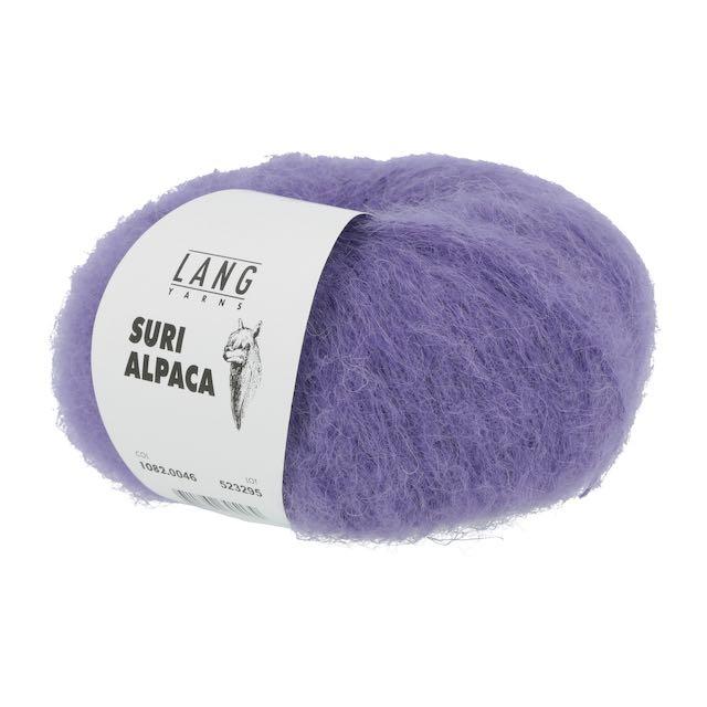 L Suri Alpaca lavendel Col46, 25g/100m - 4