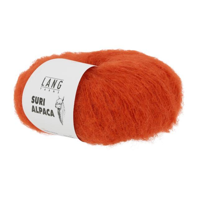 L Suri Alpaca orange Col59, 25g/100m - 2