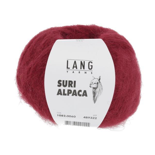 L Suri Alpaca rot Col60, 25g/100m