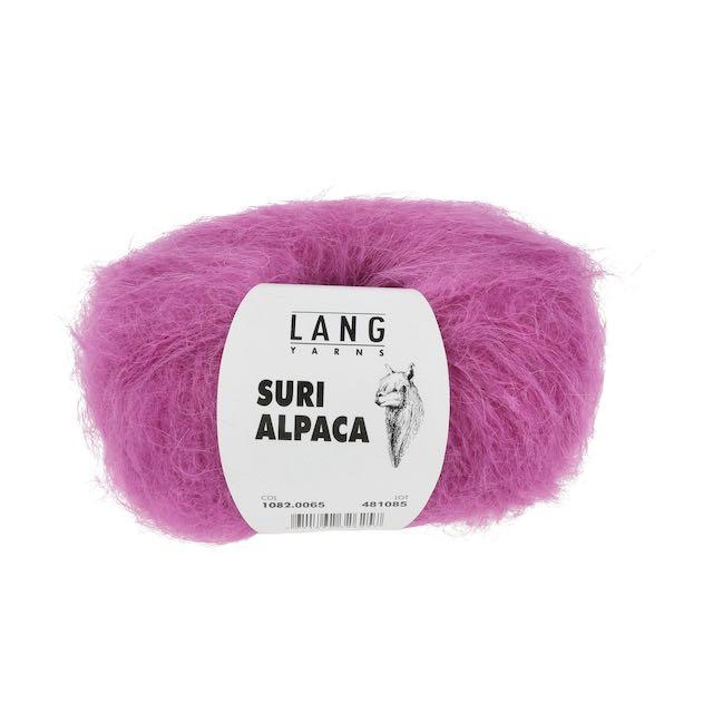 L Suri Alpaca pink Col65, 25g/100m