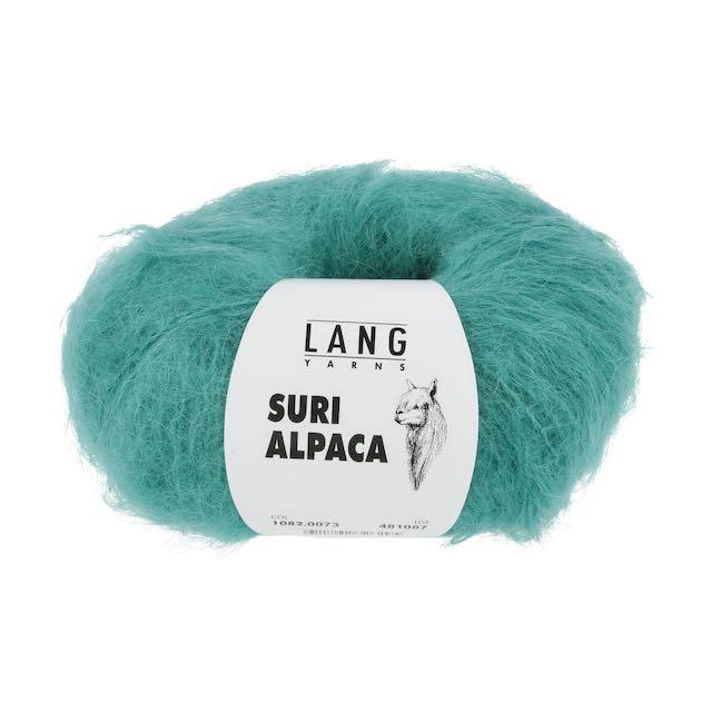 L Suri Alpaca smaragd Col73, 25g/100m