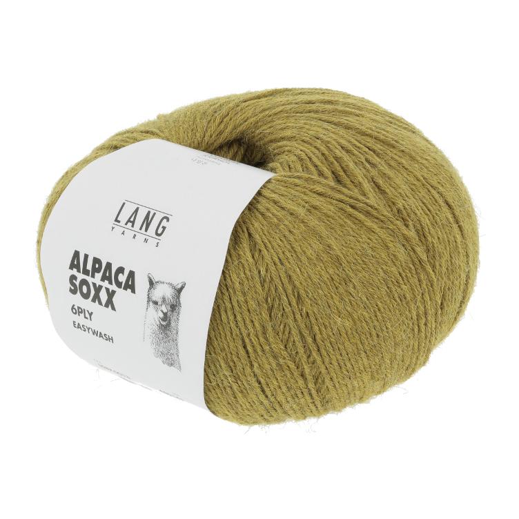 Alpaca Soxx 6-fach dunkelgelb melange 150g 390m Col13 - 0