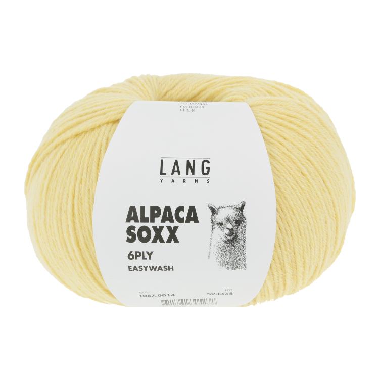 Alpaca Soxx 6-fach gelb Col14 150g 390m