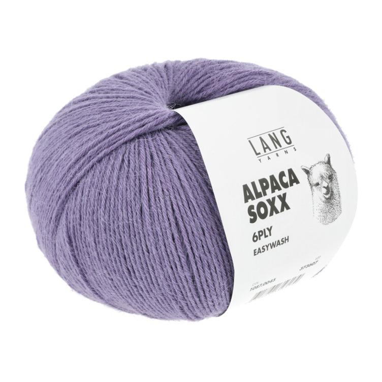 Alpaca Soxx 6-fach lila dunkel 150g 390m Col45