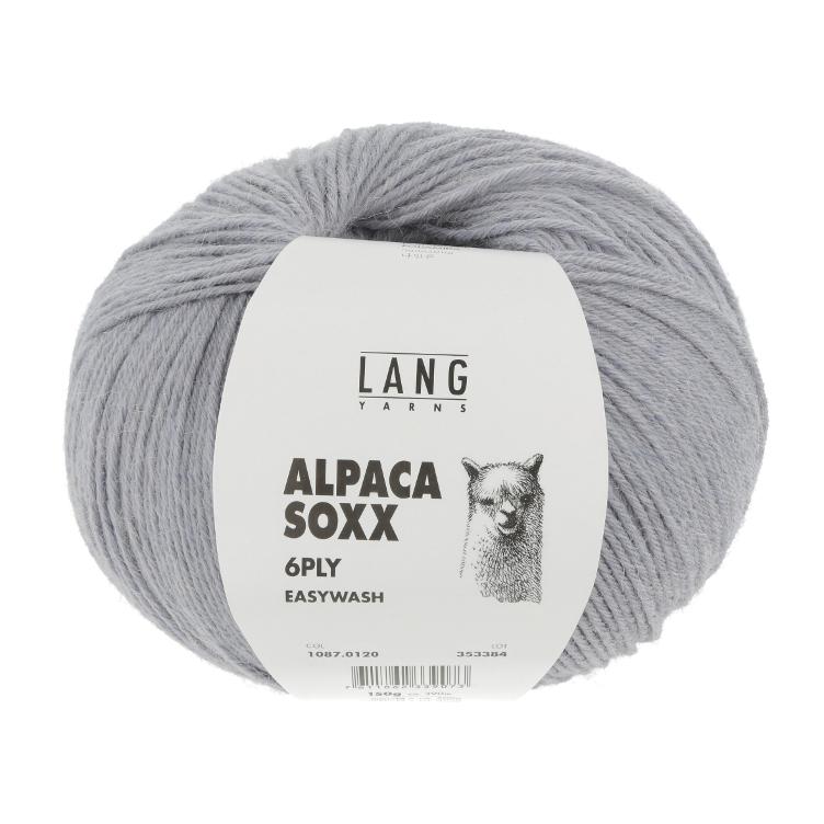 Alpaca Soxx 6-fach hellblaul melange Col120 150g 390m