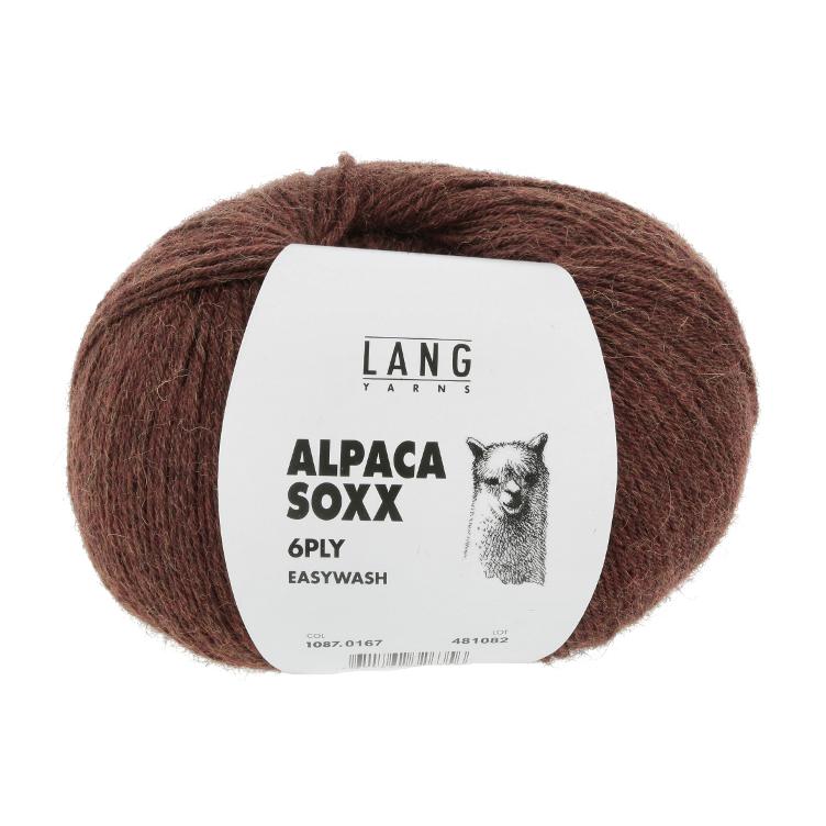 Alpaca Soxx 6-fach zimt melange Col6167 150g 390m