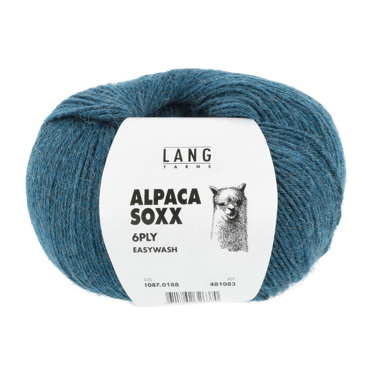 Alpaca Soxx 6-fach apetrol hell Col188 150g 390m