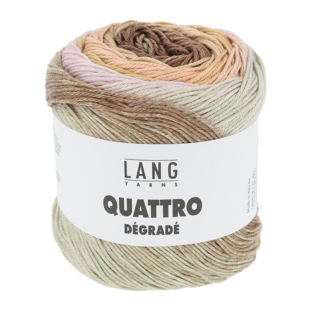 Quattro degrade rosa/senf/braun 100g Col05 AH!!