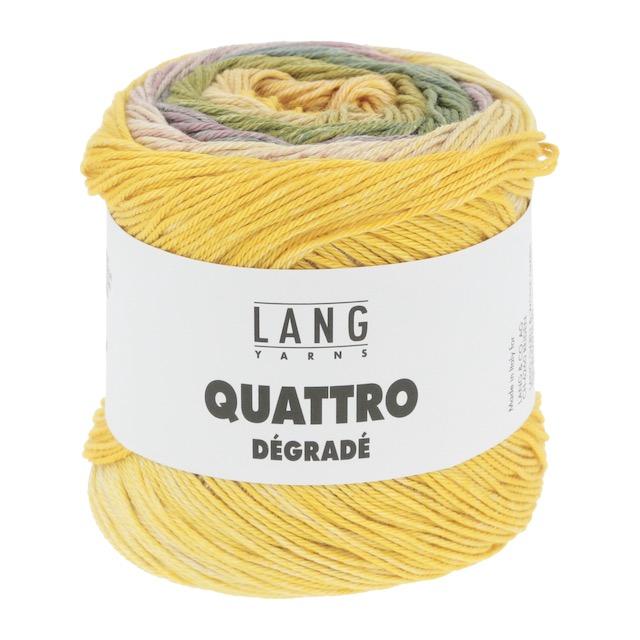 Quattro degrade gelb/grün/altrosa 100g Col07 AH!!