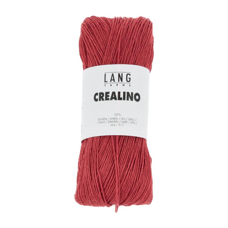 Crealino (Leinen) 50g/165m Col60 rot