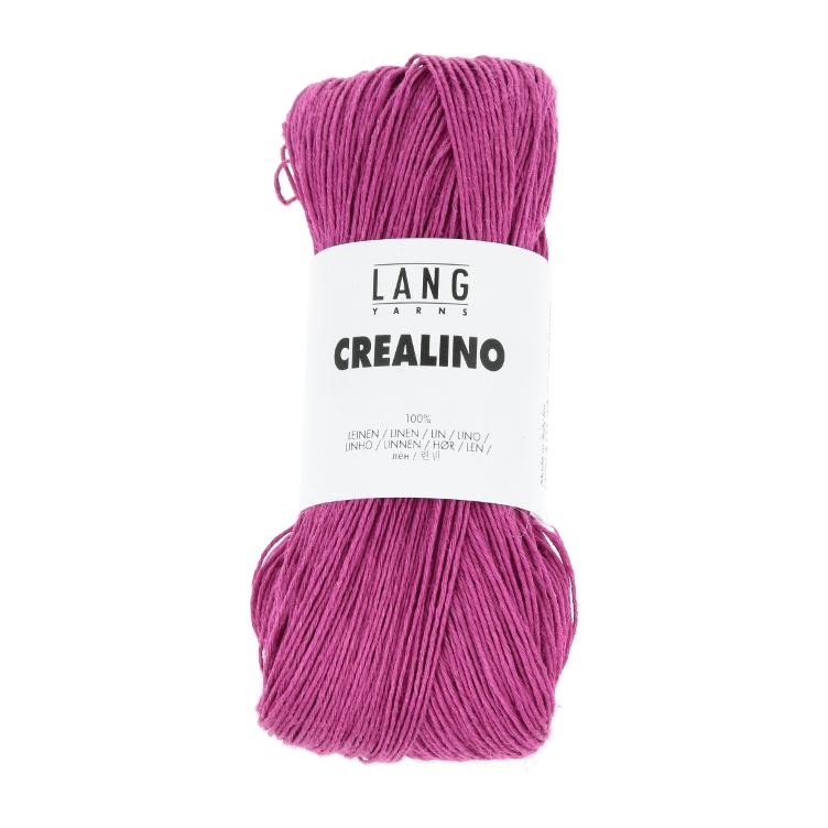 Crealino `dunkles pink` 50g 165m Col65