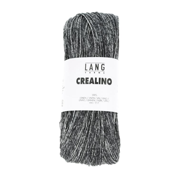 Crealino `schwarz gerieselt` 50g 165m Col104