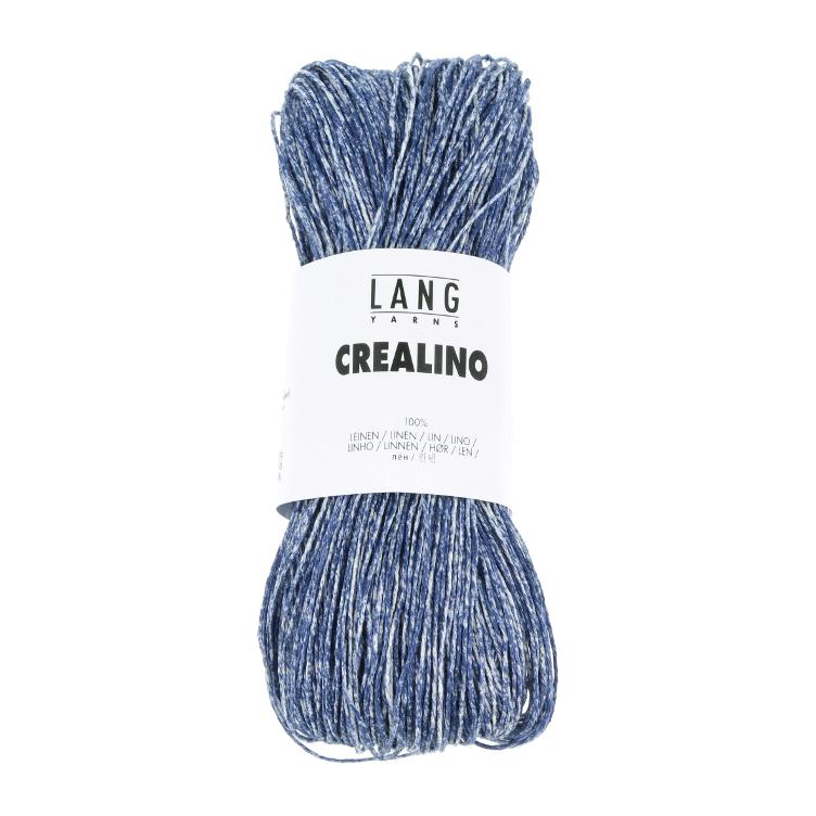 Crealino `blau gerieselt` 50g 165m Col125