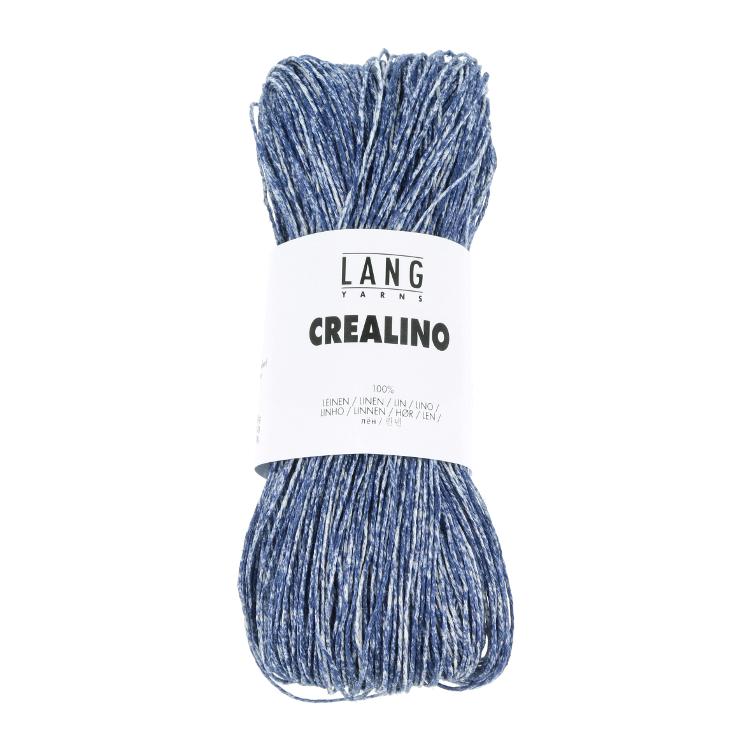 Crealino (Leinen) 50g/165m Col125 blau gerieselt