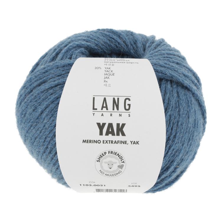 Yak azur melange 50g 120m Col21