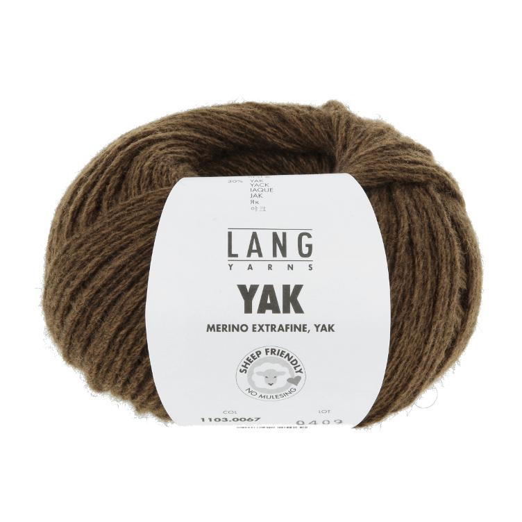 Yak hellbraun 50g 120m Col76