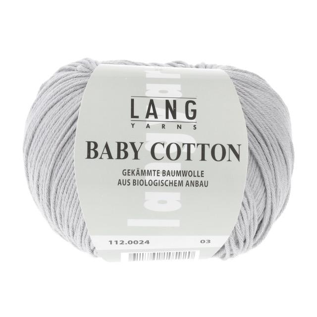 Baby Cotton Bio hellgrau 50g 180m Col24