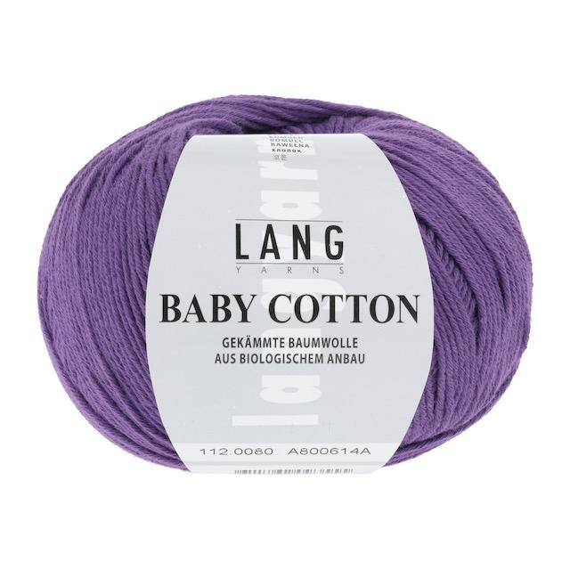 Baby Cotton Bio violett 50g 180m Col80