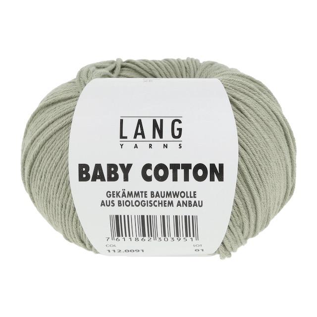 Baby Cotton Bio pastellgrün 50g 180m Col91