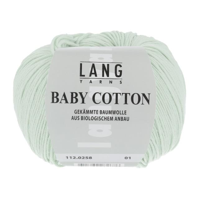 Baby Cotton Bio blassgrün 50g 180m Col258