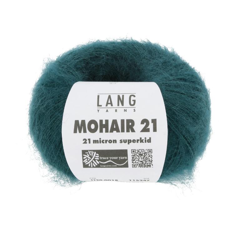 Mohair 21 375m 25g Col.18 `blautanne`