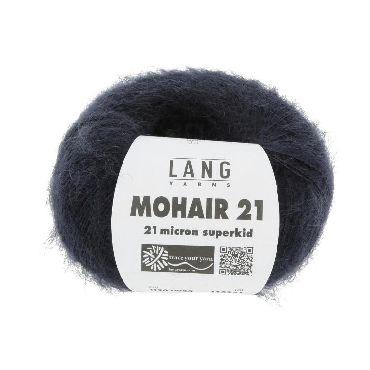 Mohair 21 375m 25g Col.25 `nachtblau`
