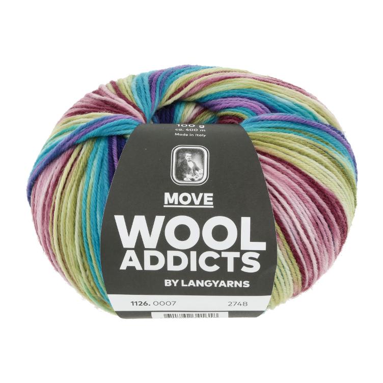 Move Merino extrafeine Sockenwolle 100g ca 400m Col07