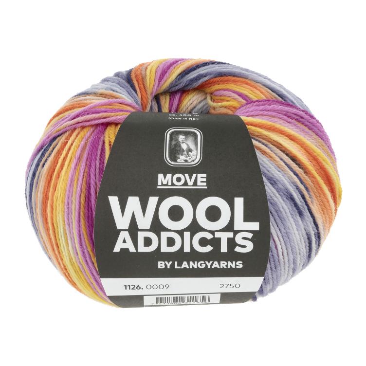 Move Merino extrafeine Sockenwolle 100g ca 400m Col09